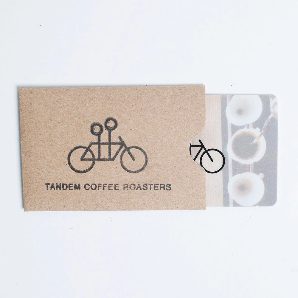 Gift Card (for Brick And Mortar Tandems) Goods 1 Gift Card (for Brick And Mortar Tandems) Goods