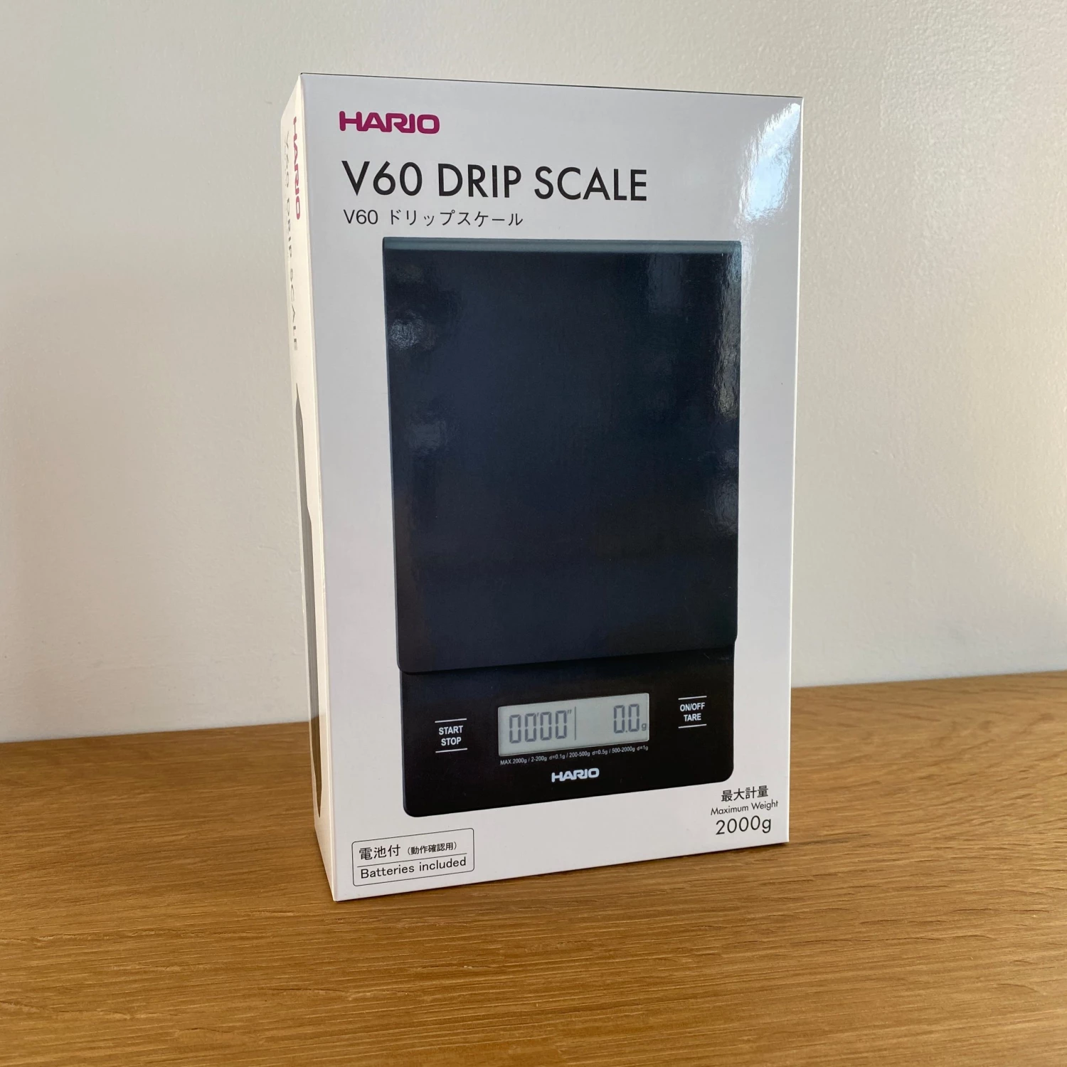 Tandem Hario V60 Drip Scale (Black) 2 Tandem Hario V60 Drip Scale (Black)