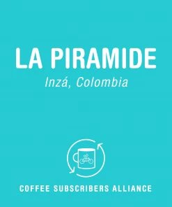 Tandem Coffee Roasters Single Origin La Piramide Subscription