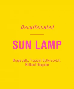 Tandem Coffee Roasters Sun Lamp Coffee